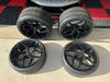 20" 21" Lamborghini Huracan Concave Forged Gloss Black wheels Complete Set