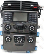 2012-2013 Ford Edge Radio Face Climate Control Panel CT4T-18A802-EB