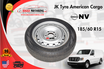 1 Used Jk Tyre American Cargo X11m - 185x60r15c Wheel 1856015 185 60 15c