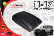 2011-2017 Jeep JK Wrangler OEM Black Leather Center Console Lid