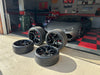 20" 21" Lamborghini Huracan Concave Forged Gloss Black wheels Complete Set