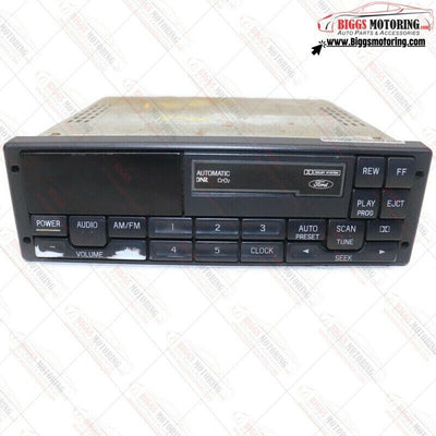 1998-2000 Ford Mustang Mach Radio Cassette Player F8ZF-19B165-CA