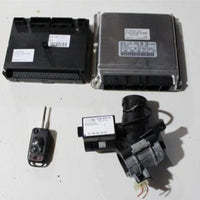 01 Mercedes W163 Ml 320 Ml320 Ecu Engine Computer Aam Module Key & Ignition - BIGGSMOTORING.COM