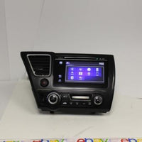 2014-2015 HONDA CIVIC DASH RADIO/TOUCH SCREEN/CD PLAYER 39100-TR6-A61-M1