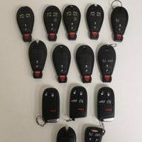Lot Of 15 Dodge Ram  Key Fob Remotes Smart Keys