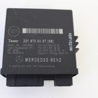 2007-2012 Mercedes Benz W221 S550 S65 Remote Trunk Release Control Module