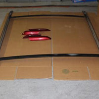 2002-2014 ESCALADE CHROME & BLACK ROOF RACK LUGGAGE RACK WITH CROSS BARS - BIGGSMOTORING.COM