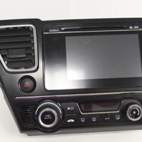 2014-2015 HONDA CIVIC DASH RADIO/TOUCH SCREEN/CD PLAYER 39100-TR6-A61-M1