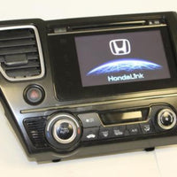 2014-2015 HONDA CIVIC DASH RADIO/TOUCH SCREEN/CD PLAYER 39100-TR6-A61-M1