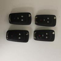 LOT OF 4 CHEVY KEY FOB REMOTES SMART KEYS FLIP KEY