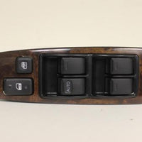 95-97 LEXUA LS400 DRIVER SIDE POWER MASTER WINDOW SWITCH WOOD GRAIN