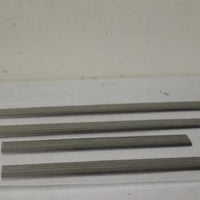 2007-2013 Avalanche Door Sill Plates Brushed Stainless Steel Front & Rear Set