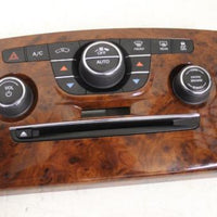 2011-2013 Chrysler 300 A/C Heater Climate Control Radio Switch Wood Grain