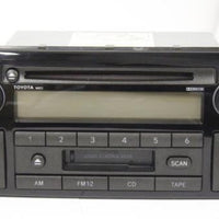 2002-2004 Toyota Camry 16823 Radio Am/Fm Cassette  Cd Player 86120-AA040 - BIGGSMOTORING.COM