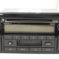 2002-2004 Toyota Camry 16823 Radio Am/Fm Cassette  Cd Player 86120-AA040 - BIGGSMOTORING.COM