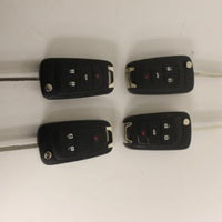 LOT OF 4 CHEVY KEY FOB REMOTES SMART KEYS FLIP KEY