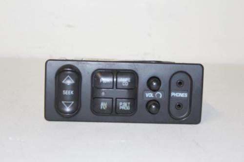 00-03 Gm Montana Silhouette Venture Overhead Rear Audio Control Radio 09361921 - BIGGSMOTORING.COM