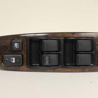 95-97 LEXUA LS400 DRIVER SIDE POWER MASTER WINDOW SWITCH WOOD GRAIN