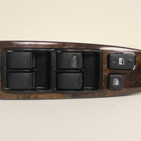 95-97 LEXUA LS400 DRIVER SIDE POWER MASTER WINDOW SWITCH WOOD GRAIN