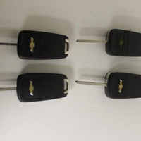 LOT OF 4 CHEVY KEY FOB REMOTES SMART KEYS FLIP KEY