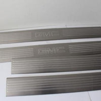 2007-2014  GMC SIERRA YUKON FRONT & REAR STAINLESS STEEL DOOR SILL PLATES