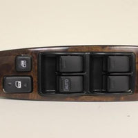 95-97 LEXUA LS400 DRIVER SIDE POWER MASTER WINDOW SWITCH WOOD GRAIN