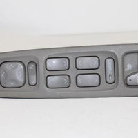 2000-2005 Cadillac Deville Driver Left Side Power Window Master Switch 25743667 - BIGGSMOTORING.COM