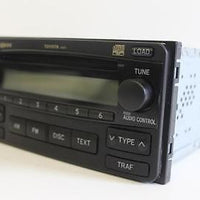 2004-2008 Toyota Corolla Matrix Radio Stereo 6 Disc Changer Cd Player - BIGGSMOTORING.COM