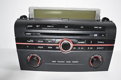 2004-2006 Mazda 3 Radio Stereo Cd Player Bn8F 66 9R0A - BIGGSMOTORING.COM