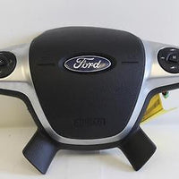 2013-2016 FORD ESCAPE DRIVER STEERING WHEEL AIR BAG BLACK