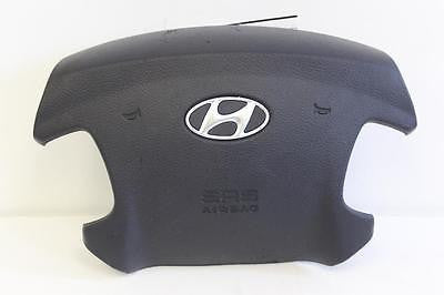 2006-2008 HYUNDAI SONATA DRIVER STEERING WHEEL AIR BAG GREY - BIGGSMOTORING.COM