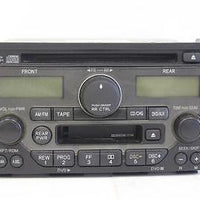 2004-2008 Honda Pilotradio Stereo Cassette Tape Cd Player 39100-S9V-A210 - BIGGSMOTORING.COM