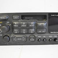 1995-2002 CHEVROLET SILVERADO RADIO STEREO CASSETTE PLAYER 16213825 - BIGGSMOTORING.COM
