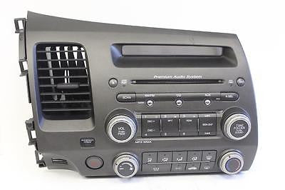 2006-2011 Honda Civic Radio Stereo Mp3 Cd Player 39100-Sva-A20