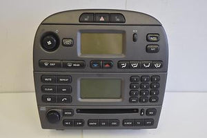 2004-2008 Jaguar X-Type Radio Stereo Cd Player Climate Control 4 X 43-18B876-Ad - BIGGSMOTORING.COM