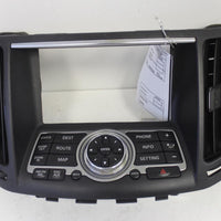 2012-2013  Infiniti G37  Navigation Gps Control Panel