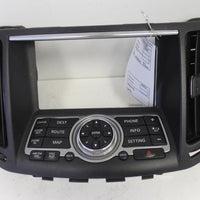 2012-2013  Infiniti G37  Navigation Gps Control Panel