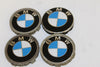 2002-2008 BMW E65 745L SET OF 4 WHEEL CENTER CAPS 6768640