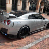 2013 Nissan Gt-r Premium Alpha7 Cobb Ams Work R888r Linney Ti 4" Carbon Fiber