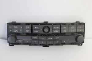 2004 2005 NISSAN MAXIMA RADIO CONTROL PANEL NO BEZEL COVER