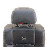 2011-2013 Infiniti G37 Front Left Driver Side Seat Leather Power Heat Memory