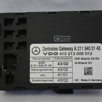 2003-2006 Mercedes Benz W211 E320 Zentrales Gateway Control Module A 211 540 31 - BIGGSMOTORING.COM
