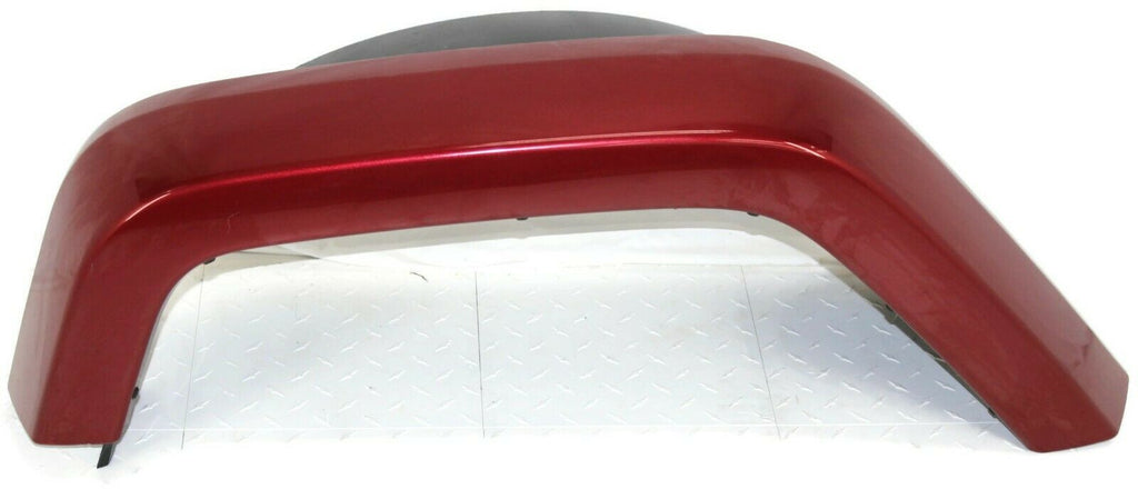 2007-2018 Jeep Wrangler Passenger Right Side Painted Rear Fender Flare Red