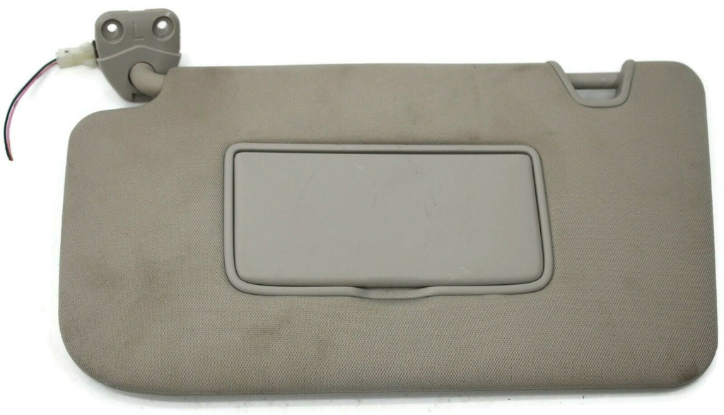 2014-2017 Nissan Rogue Driver Left Side Sun Visor Gray