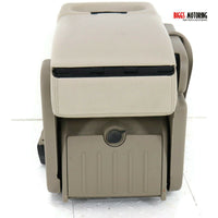 2004-2008  Ford F150 Center Console Jump Seat W/ Storage & Cup Holder Tan - BIGGSMOTORING.COM