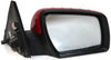 2010-2013 KIA SOUL PASSENGER RIGHT SIDE POWER DOOR MIRROR RED