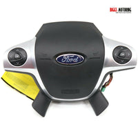 2012-2014 Ford Focus Driver Side Steering Wheel Air Bag Black 33283