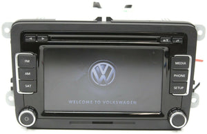 2010-2016 VW Jetta Passat Radio Stereo Cd Player touch Screen 1K0 035 180 AF