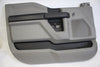 2015-2017 FORD F150 FRONT DRIVER  SIDE DOOR PANEL GRAY