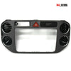2009-2011 Volkswagen Tiguan Dash Radio Bezel W/  Hazard Switch 5M0 858 071 K
